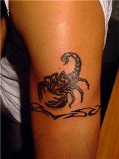 Akrep Dövmesi / Scorpion Tattoo